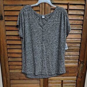 Gray Women's Top, NWT